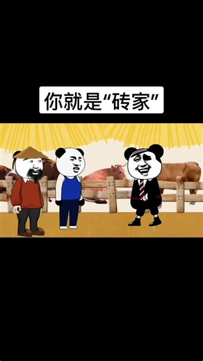 你就是“砖家”#funnyvideos #开心 #内容过于真实 #沙雕动画 #万万没想到 #上热门 #专家 #二次元 #沙雕 #打工人 #搞笑视频