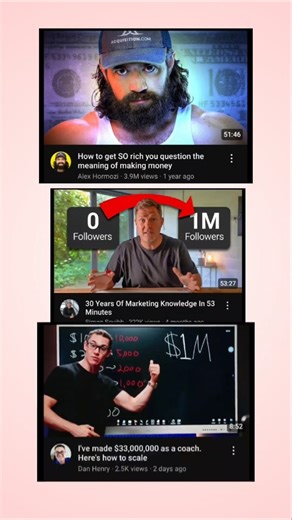 Learn Business, Marketing & Scaling from These 3 Videos!