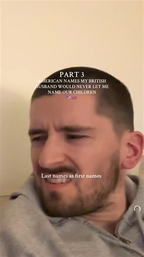 Paige Wester on Instagram: "Not Alex getting irrationally angry over these names and taking it out on me😅 #husbandandwife #funny #usvsuk #babynames #americanabroad"