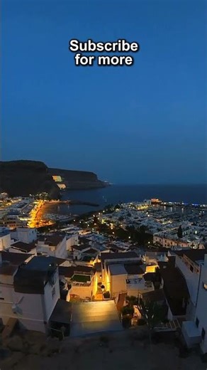 Puerto de Mogán mirador that's actually worth it #TravelTok #Canarias #HiddenGems