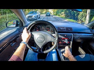 2003 Audi A4 B6 [1.9 TDI PD 131HP] |0-100| POV Test Drive #1359 Joe Black