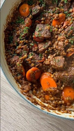 Beef and Lentil Stew