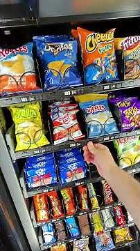 Small Laundromat Snack Machine Restock | Chips and Candy Refill