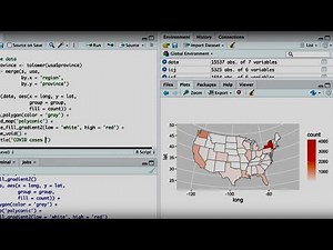 Geographic Plots in R | 2. USA Map