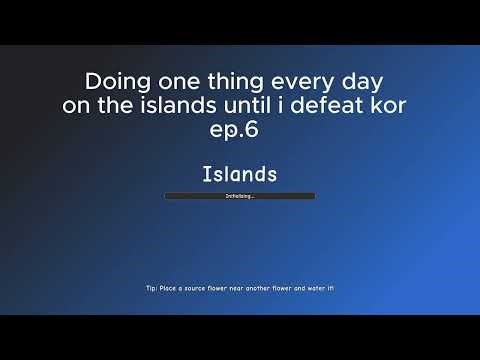 Doing ONE THING Every Day On The ISLANDS Until I Defeat KOR Ep.6 #roblox