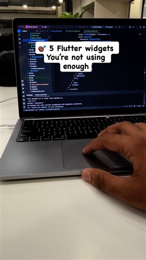 flutter dart code on Instagram: "🎯 5 Flutter Widgets You’re Not Using Enough 1️⃣ Hero 👉 Smooth, native-like transitions between screens. Perfect for images, avatars, and cards. 2️⃣ AnimatedSwitcher 👉 Add fade/slide animations when swapping widgets — no complex code needed. 3️⃣ LayoutBuilder 👉 Build adaptive UIs that respond to screen size. A must for responsive designs. 4️⃣ FractionallySizedBox 👉 Resize widgets relative to parent size (e.g., take 70% width). Cleaner than hardcoding pixels. 