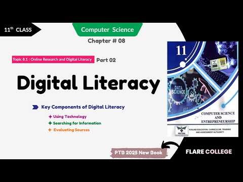 Digital Literacy - 11th Class Computer