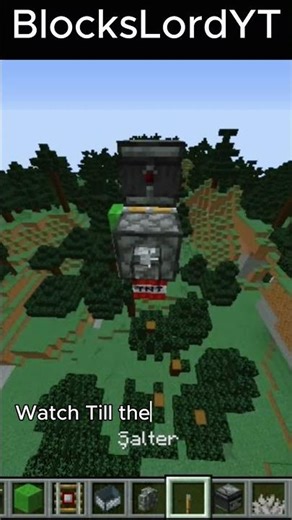 I Built a TNT Machine to Mine 100x Faster in Minecraft!1021 #minecraft#shorts