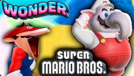 [搬运/Me Me Mario]马里奥玩超级马里奥兄弟惊奇