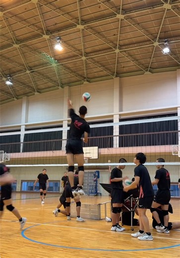 川内商工のエグすぎるバレー打ち込みスパイク