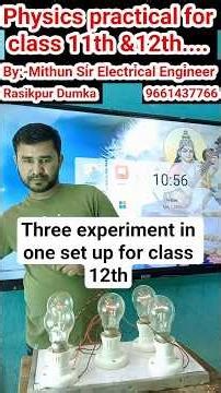 series and parallel connection experiment