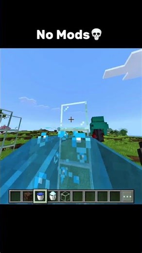 No Mods 💀🤡 #minecraft #gaming