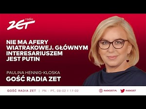 Gość Radia ZET - Paulina Hennig-Kloska