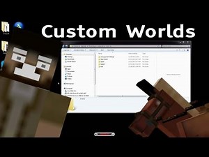 Minecraft Tutorial - Adding Custom Worlds (levels)