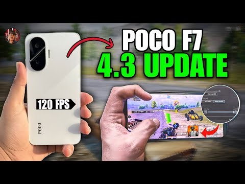 POCO F7 4.3 Update Finally 120 FPS 🤯 | BGMI Gaming Test | 45°C Heating Issue & Battery Test | Worth?