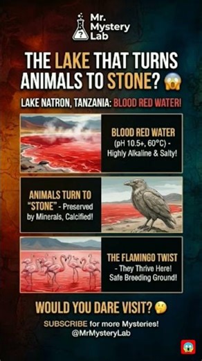 World’s Most Dangerous Lake – Blood Water Explained!#viral