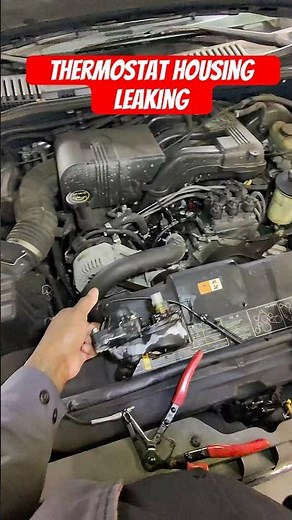 Thermostat Housing Replacement On Ford Explorer