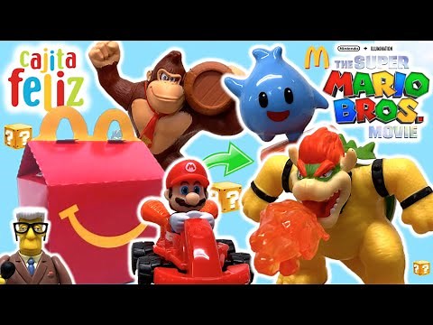 Cajita Feliz - SUPER MARIO BROS La Película (PARTE 2) | McDonalds Colección Enero 2023 - TOY SHOTS