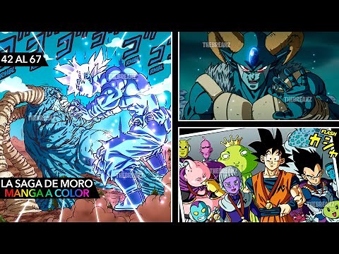 Dragon Ball Super: LA SAGA DE MORO (Manga a Color) | RESUMEN EN 1 VIDEO