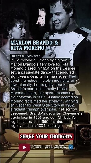 MARLON BRANDO & RITA MORENO