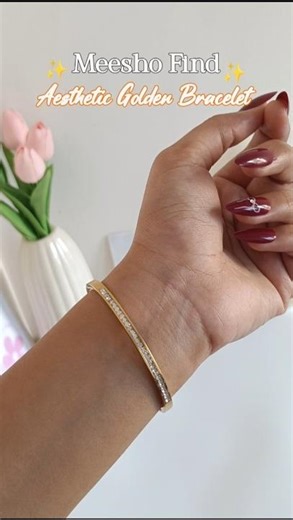 Royal bracelet from meesho✨#shorts #ytshorts #meesho #bracelet #jewellery #gift #fyp#viral#pinterest