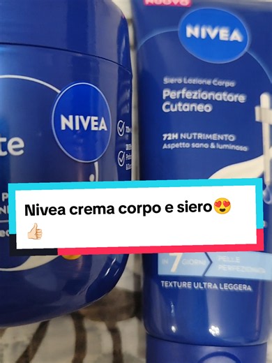 Nivea Crema Corpo e Siero per Pelle Secca