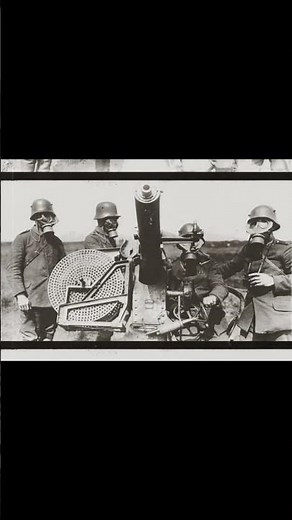 World War I Gas Warfare: When Soldiers Fought in Masks (1918)#worldwar1