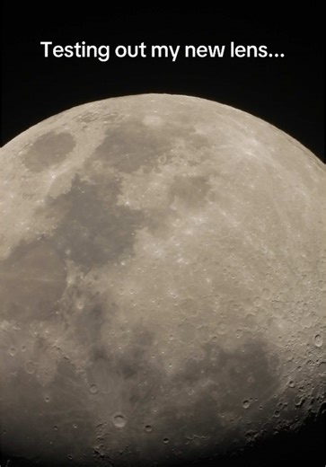 Captivating Moon Photography with New 3000mm Lens