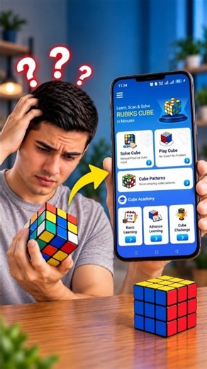 Rubik’s Cube Solver 🧩 | Stuck on Your Cube? Try My Cube Solver