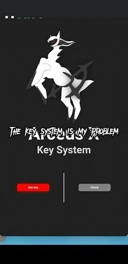 Arceus x Key System Problem?!! :{