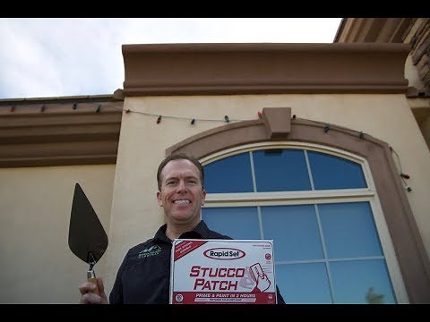 Rapid Set Stucco Patch