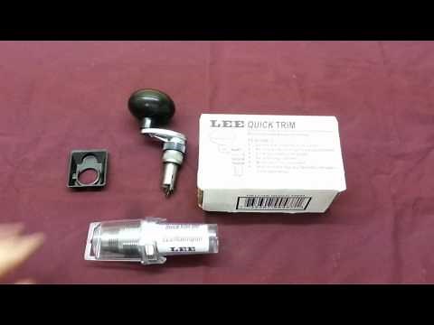 Reloading 101: Lee Quick Trim Case trimmer