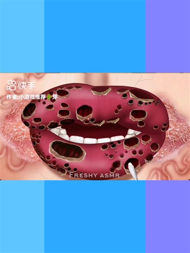 lips treatment cleaning Asmr animation #lip #treatment #cleaning #asmr #relaxingasmr