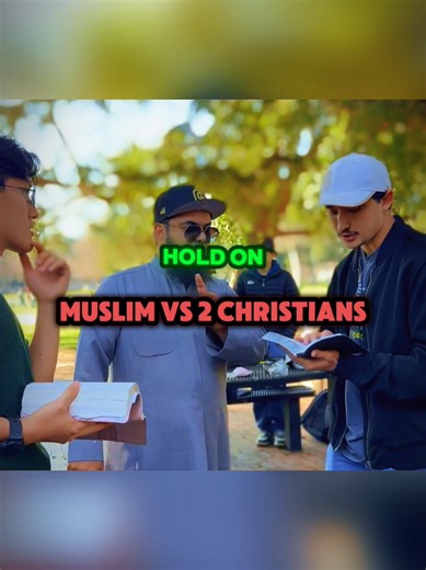 Muslim vs. 2 Christians: Religious Debate