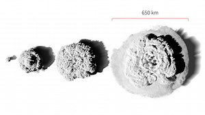 How big was the Tonga eruption?
