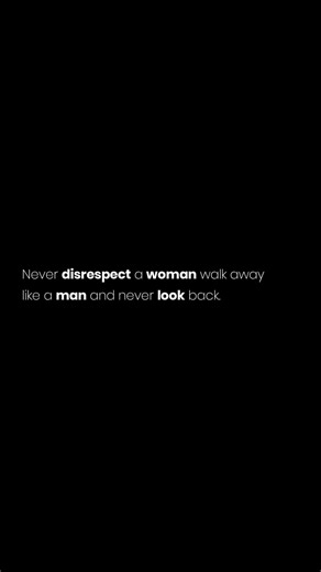 Never Disrespect a Woman 💯