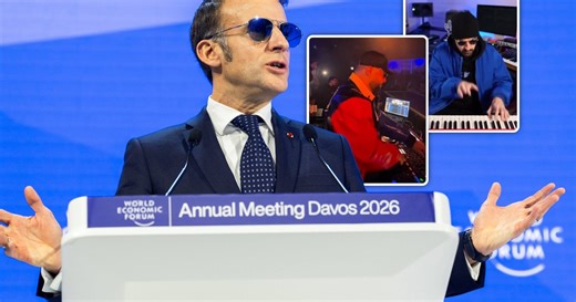 “For sure”: toespraak van Macron in Davos gaat viraal, Franse president is zelfs inspiratie voor dj’s