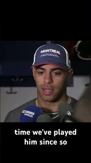 #Habs Jayden Struble on Nick Cousins - Nov 1