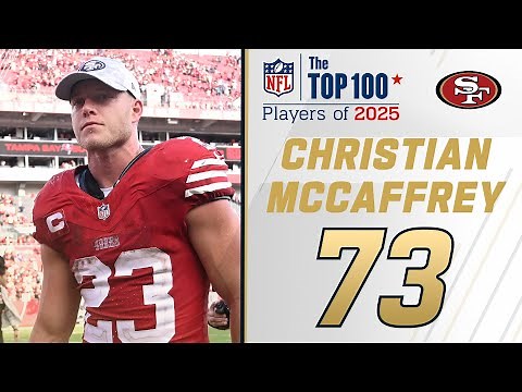 73: Christian McCaffrey (RB, 49ers) | Top 100 Players of 2025