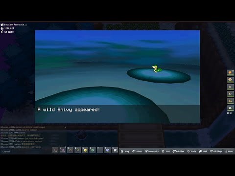 How to catch a snivy in pokemmo