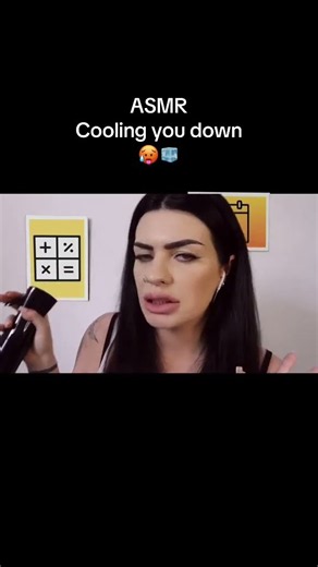 ASMR cooling you down in this heat 🥵 #asmr #asmrsounds #asmrroleplay