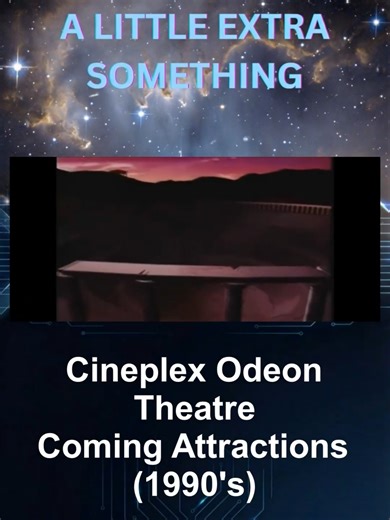 Cineplex Odeon Theatre - Coming Attractions (1990's) #Nostalgia #TVShows #Commercials #Movies #Cartoons #ChildhoodMemories #Childhood #Boomer #Retro #GenX #Millenial #commonwealth #60s #70s #80s #90s #00s #CineplexOdeon