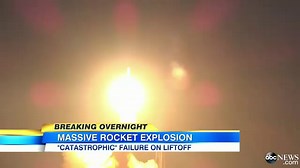 Unmanned Space Station Supply Rocket Explodes After Launch