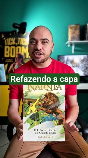 Redesigning the cover of Narnia 1: The Lion, the Witch and the Wardrobe, by C. S. Lewis #bookcover