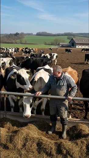 Lives with natural farmers cows farm #relaxing #nature #farming