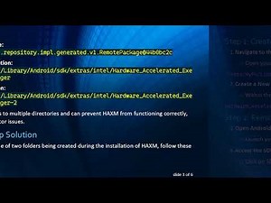 Resolving the Two Folders Issue When Installing HAXM in Android Studio