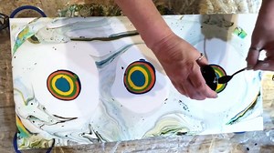 28K views · 281 reactions | 﫣WOW! A RISKY Color Combo! Wait until you see the results!!! #paintings #artvideo #art #fluidart | Waterfall Acrylics | Facebook