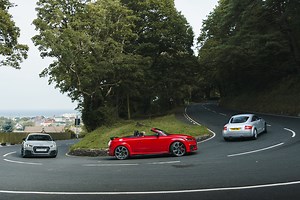 Audi marks 25 year of TT... at the TT