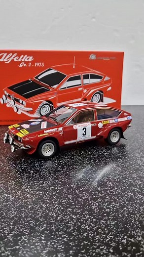 laudoracing-models on Instagram: "P R E O R D E R N O W Alfa Romeo Alfetta Gr.2 Autodelta Rally 1975 in 1.18 scale preorder only on our website www.laudoracing-models.com for 129.90€ 5 versions available go and chose your favorite ! #auto #car #modellismo #foryou #modelereduit #italiancar #lancia #fiat #alfaromeo #autodepoca #autoitaliane #alfetta #alfettaAutodelta #autodelta #rally #race #racing #voiture #auto"