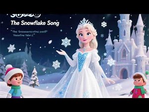 The Snowflake Song ❄️ | Learn About Winter & Snow | Fun Kids Song & Sing-Along
